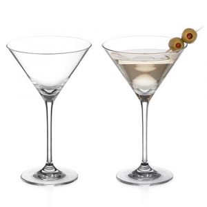 Bar Line Martini Glasses